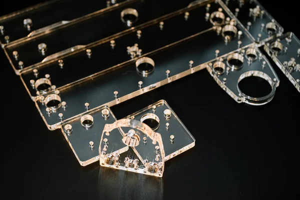 CO2 laser cut intricate pattern
